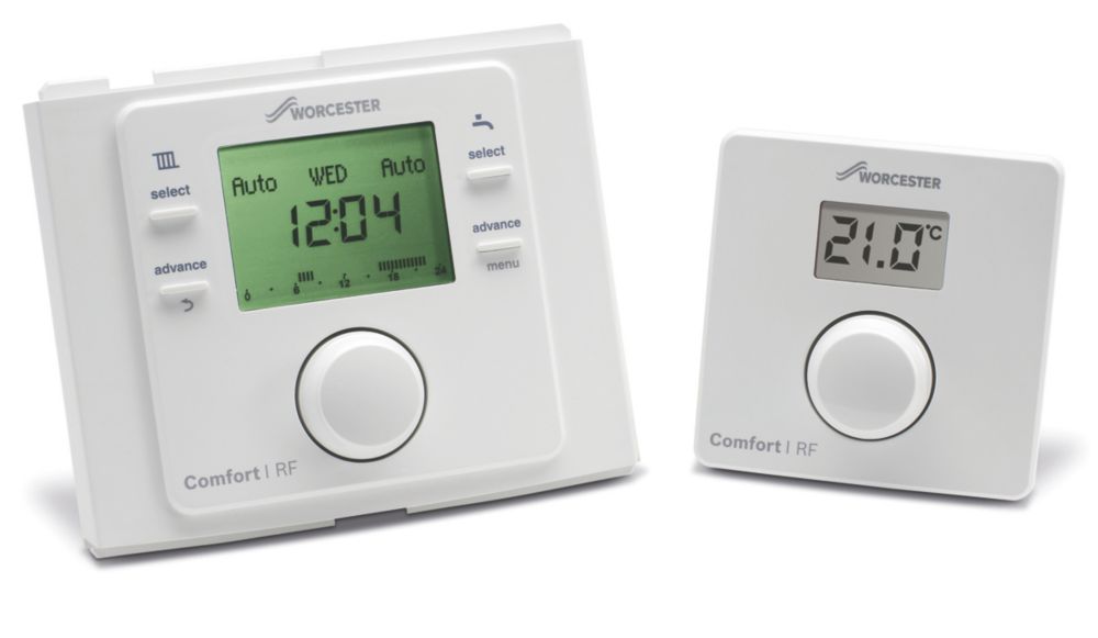 Image of Worcester Bosch 7733600001 Comfort I Wireless Room Thermostat & Plug-In Programmer 