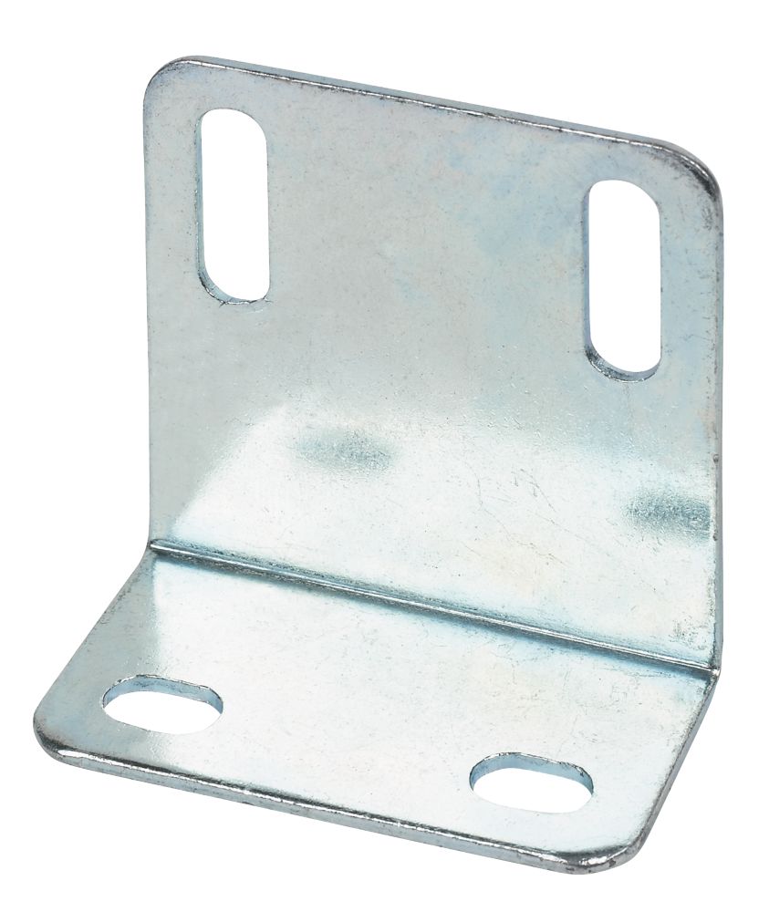 Image of Large Angle Shrinkages Zinc-Plated 48mm x 25mm x 1.6mm 10 Pack 