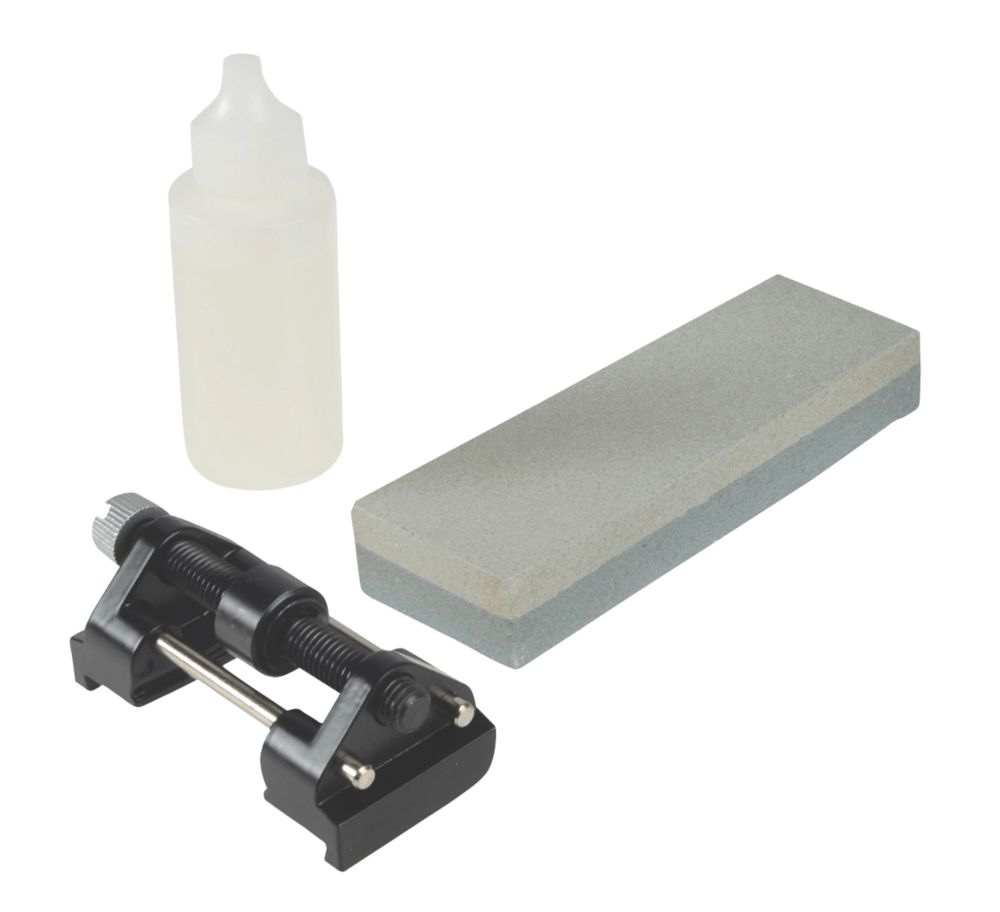 Image of Roughneck Oil Chisel Sharpening Kit 3 Pcs 