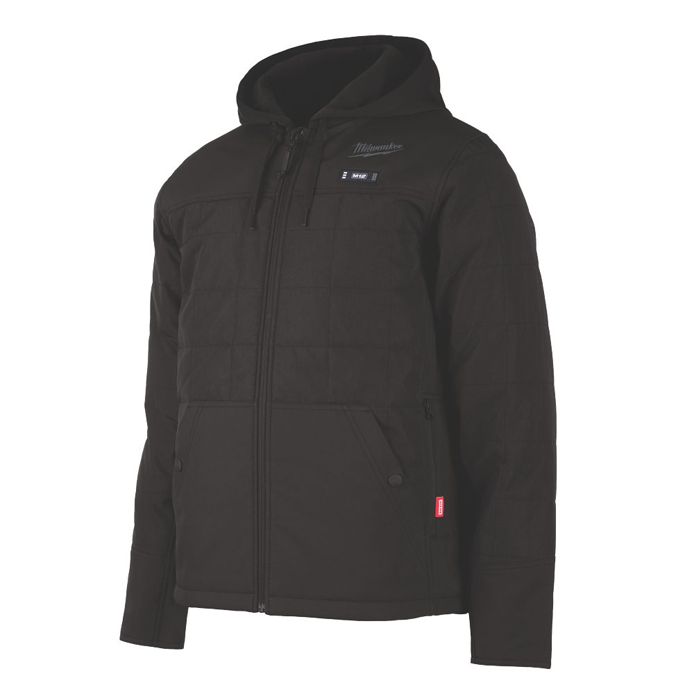 Image of Milwaukee M12 HPJBL2-0 12V Li-Ion RedLithium Heated Puffer Jacket Black Small 38" Chest - Bare 