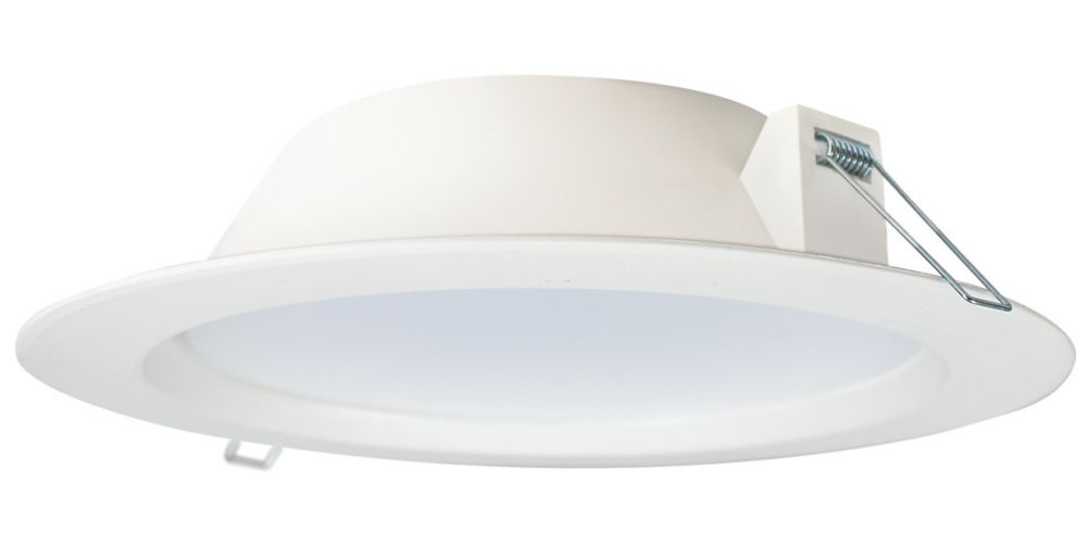 Image of Luceco Carbon Fixed LED Commercial Downlight White 11W 1000lm 