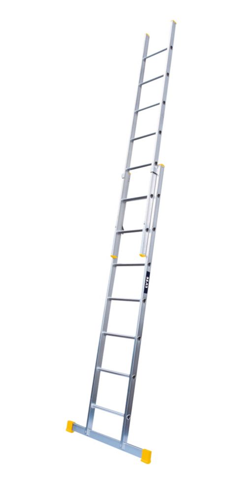 Image of Lyte ProLyte 2-Section Aluminium Trade Extension Ladder 3.34m 