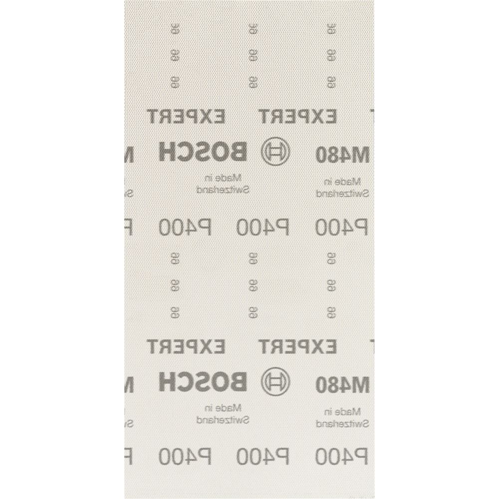 Image of Bosch Expert M480 Sanding Net Mesh 230mm x 115mm 400 Grit 50 Pack 