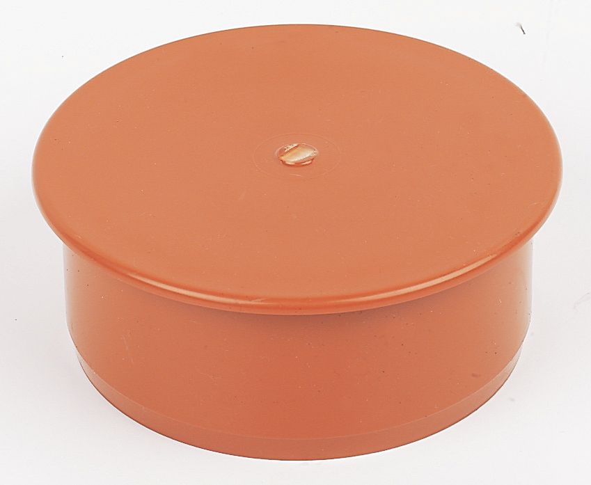 Image of FloPlast Underground Socket Plug 110mm 