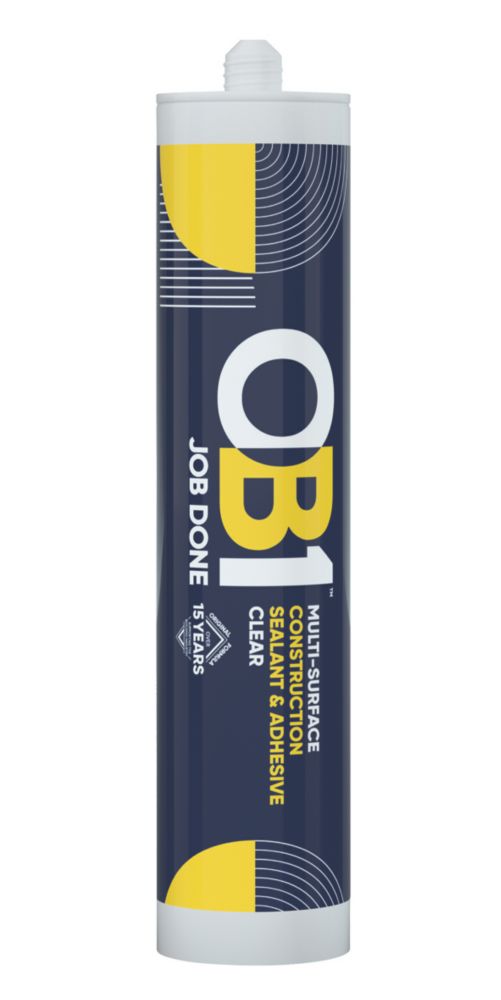 Image of OB1 Multi-Surface Sealant & Adhesive Clear 290ml 