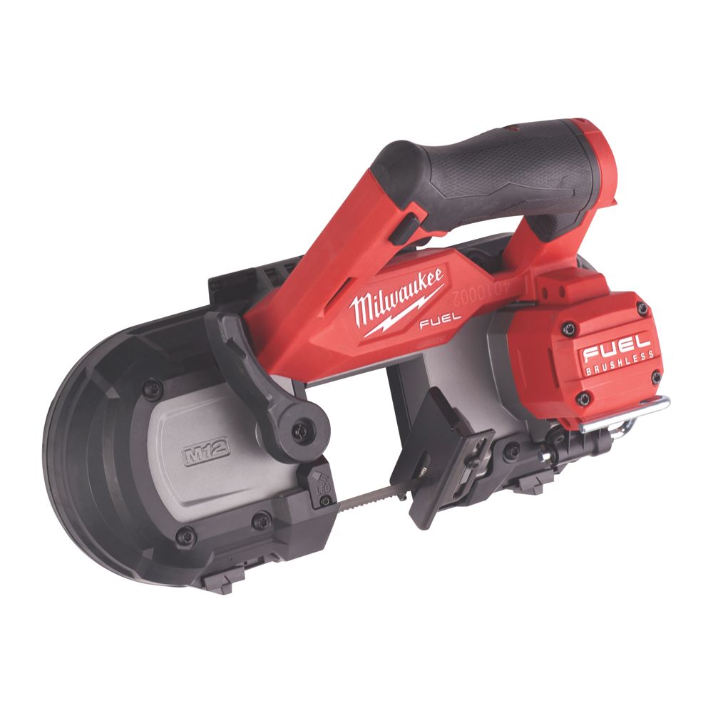 Image of Milwaukee M12FBS64-0C 64mm 12V Li-Ion RedLithium Brushless Cordless Bandsaw - Bare 