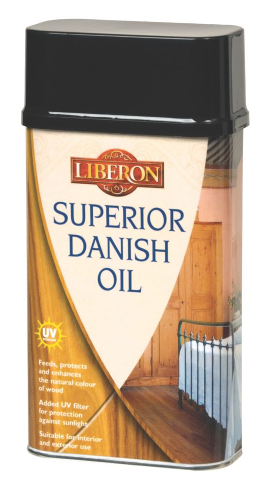 Image of Liberon Superior Danish Oil Clear 500ml 