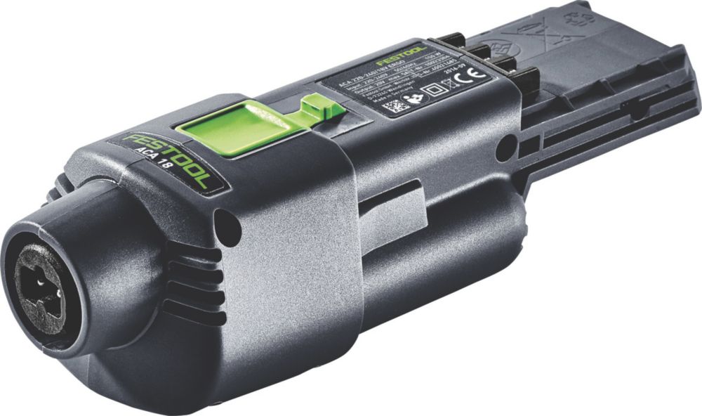 Image of Festool Battery to Mains Adaptor 220-240 / 18V 