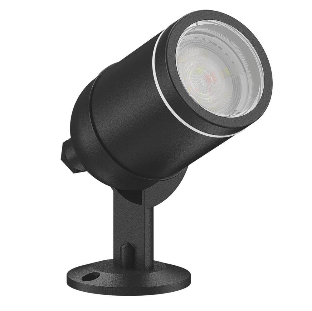 Image of Calex Outdoor LED Smart Garden Spot Light Black 4.4W 380lm 