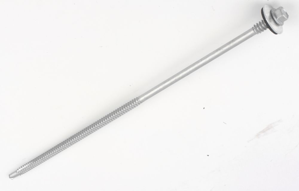 Image of Rawlplug Flange Self-Drilling Screws 6.3mm x 200mm 100 Pack 