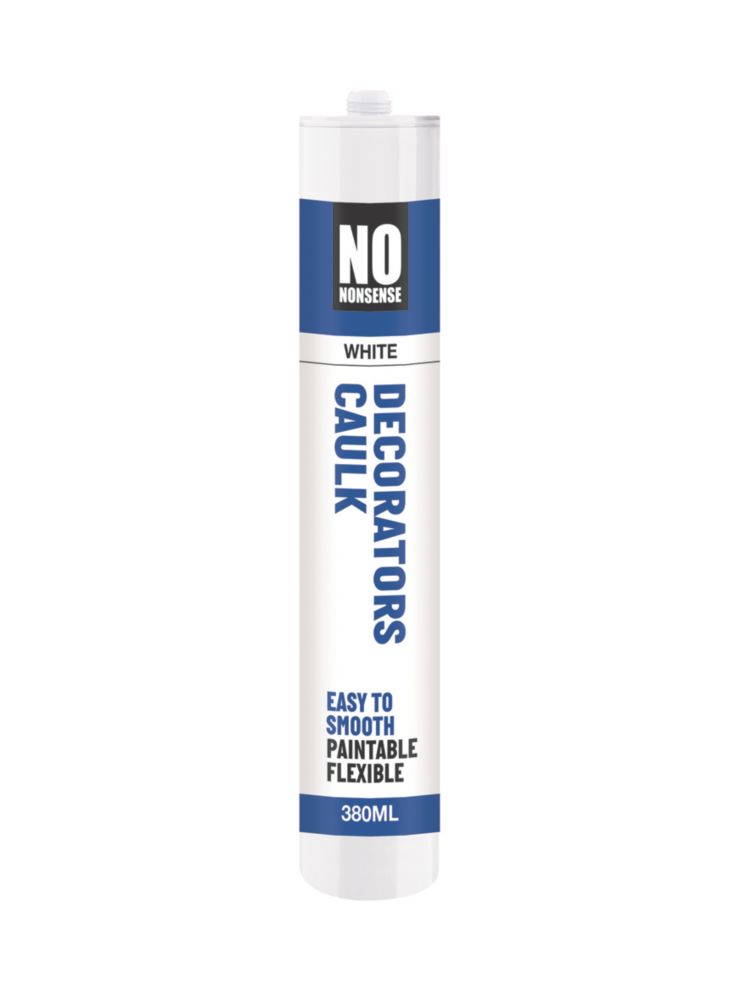 Image of No Nonsense Decorators Caulk White 380ml 