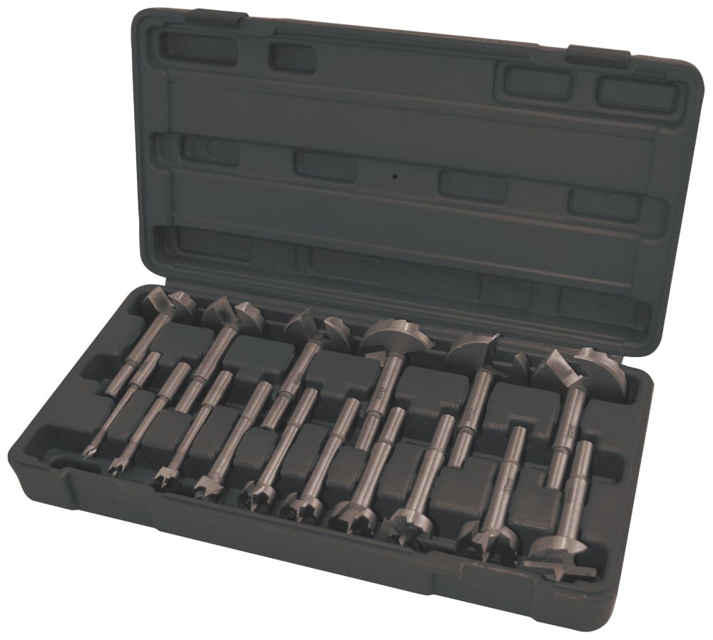 Image of Forstner Drill Bit Set 16 Pieces 