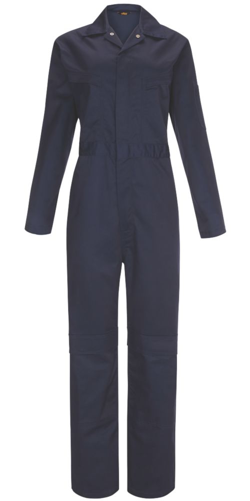 Image of Site Hammer Womens Coverall Navy Blue Large 54" Chest 30" L 