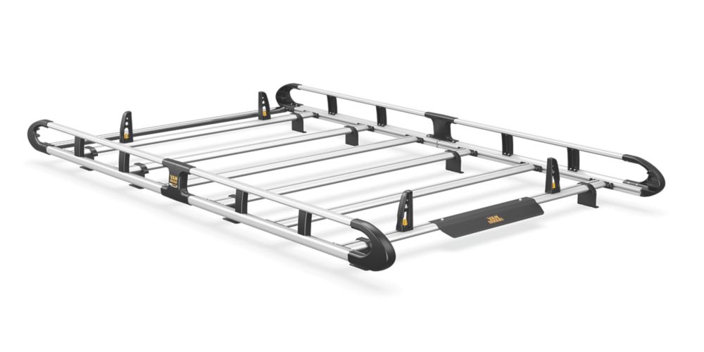 Image of Van Guard Renault Trafic 2001 - 2014 Roof Rack - 6-bar ULTIRack+ L1 H1 Tailgate 