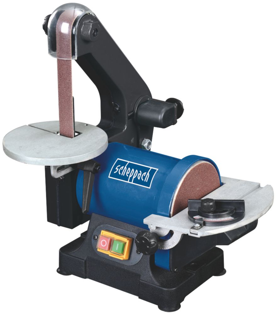 Image of Scheppach BTS700 1" 250W Brushless Electric Belt & Disc Sander 230V 