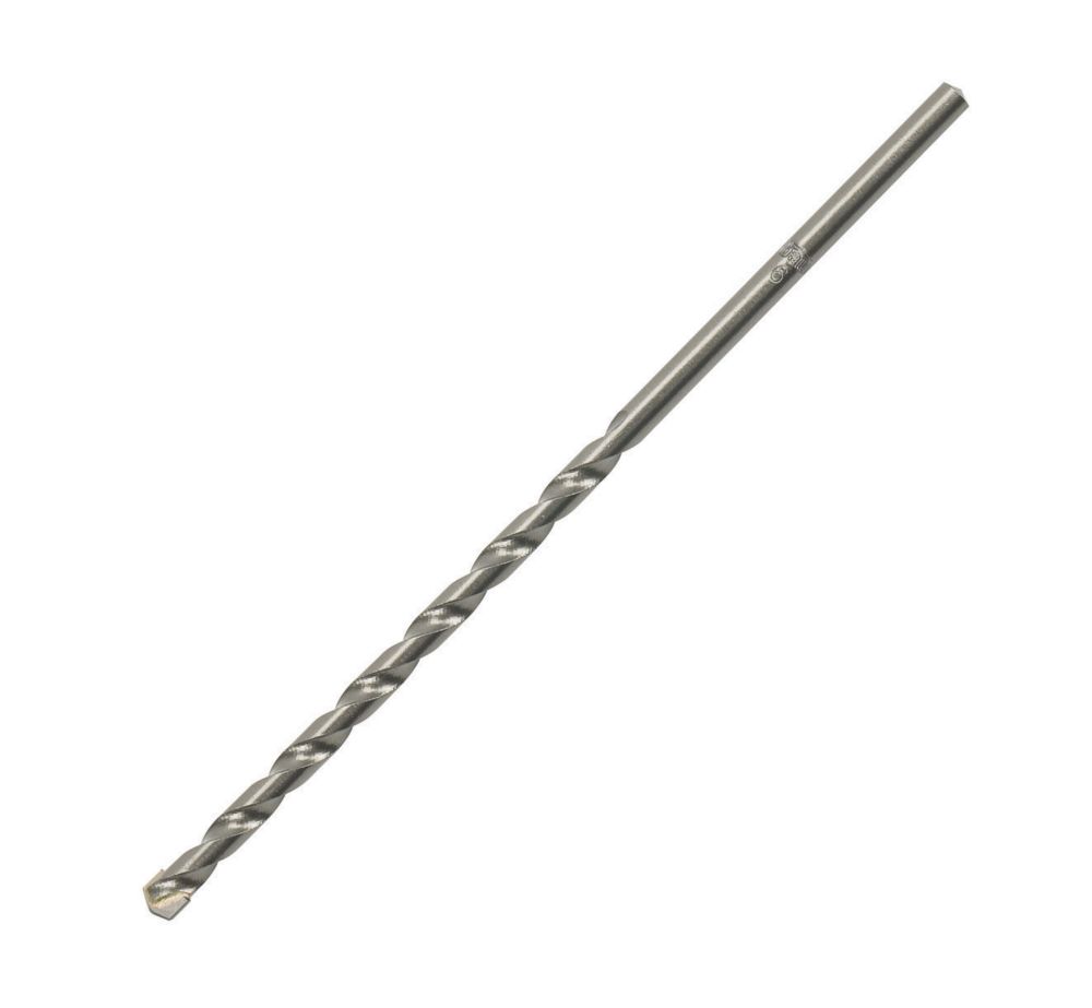 Image of Erbauer Round Shank Drill Bit 6mm x 150mm 