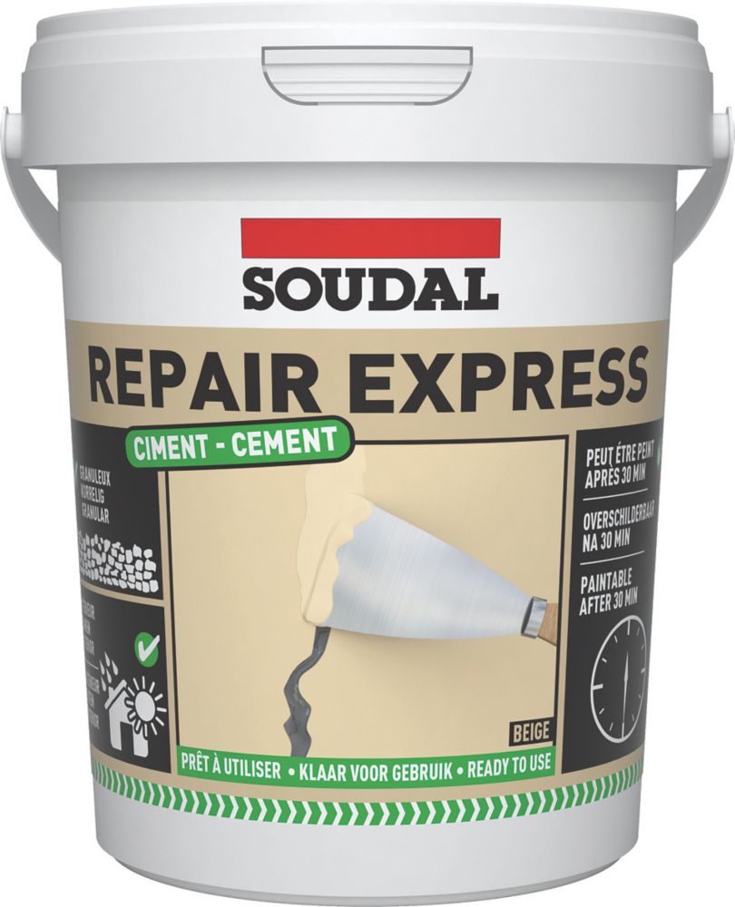 Image of Soudal Repair Express Cement & Concrete Beige 900ml 