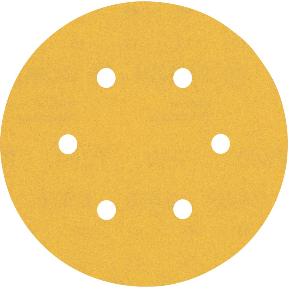 Image of Bosch Expert C470 Sanding Discs 6-Hole Punched 150mm 240 Grit 50 Pack 