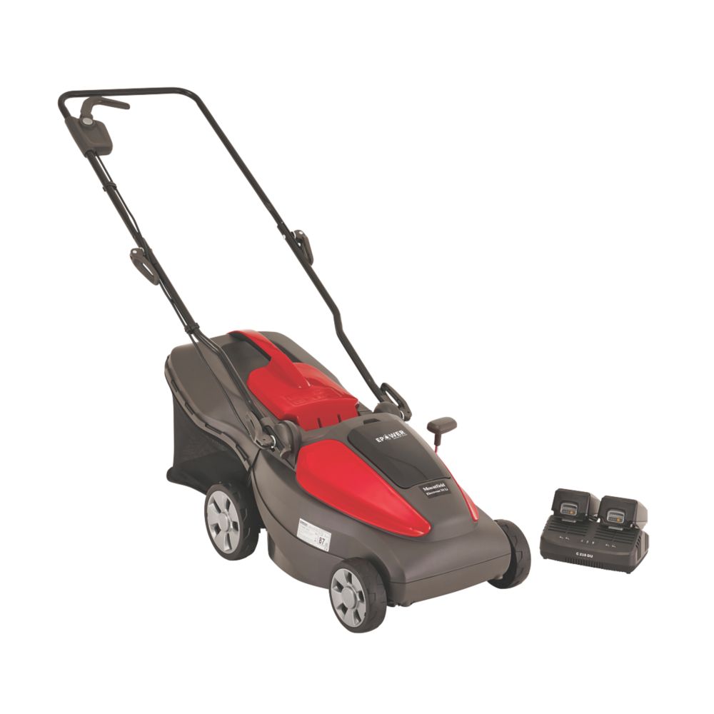 Image of Mountfield Electress 34 Li 20V 2 x 4.0Ah Li-Ion Brushless Cordless 34cm Lawn Mower 