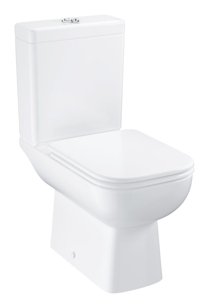 Image of Grohe Start Edge Ceramic Bundle Close Coupled Toilet Dual-Flush 5Ltr 