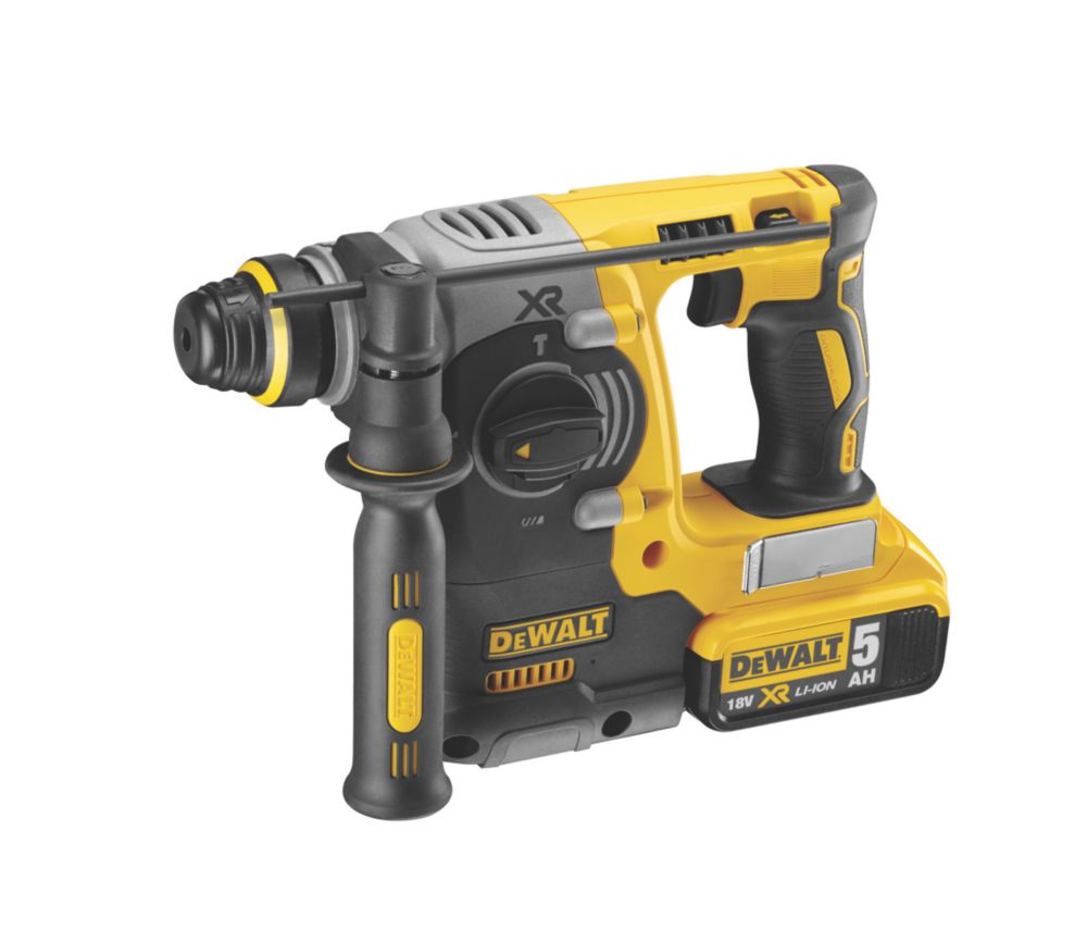 Image of DeWalt DCH273P2-GB 3.1kg 18V 2 x 5.0Ah Li-Ion XR Brushless Cordless SDS Plus Drill 