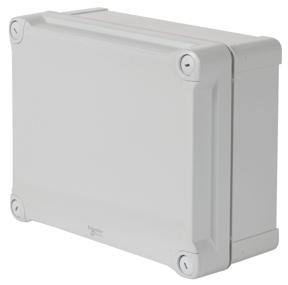 Image of Schneider Electric IP66 Weatherproof Outdoor Enclosure 74mm x 54mm x 74mm 