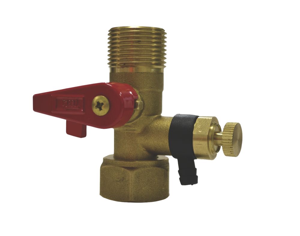 Image of Tesla Expansion Vessel Service Valve 3/4" x 3/4" 