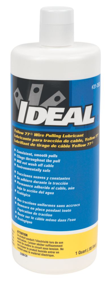 Image of Ideal Yellow 77 Wire & Cable Pulling Lubricant 950ml 