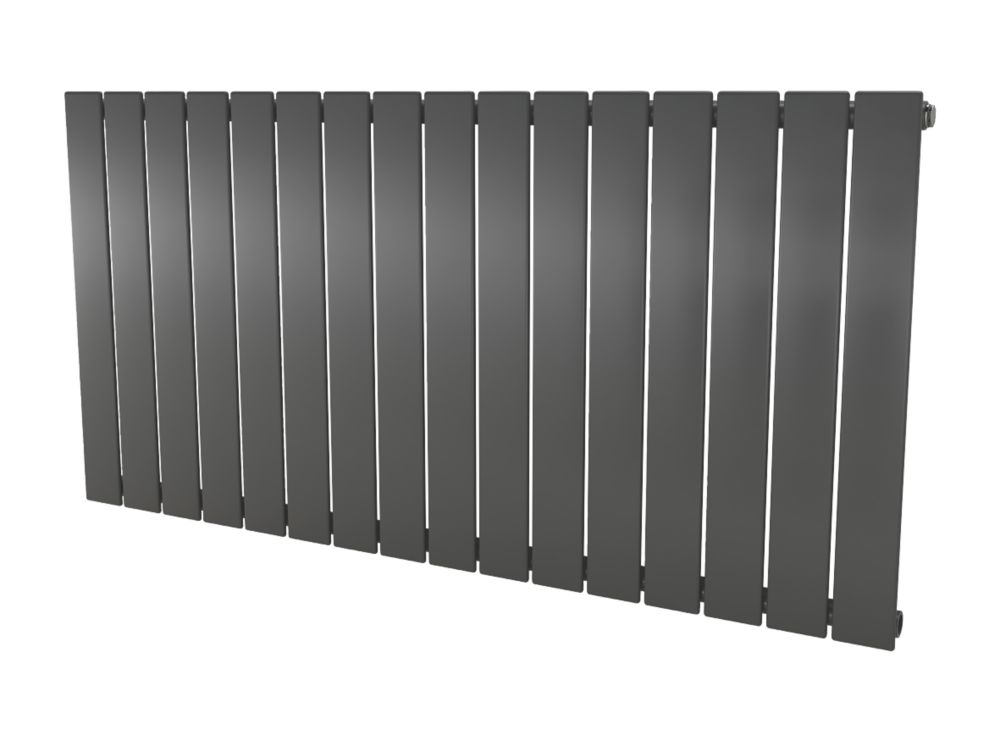 Image of Ximax Oceanus Designer Radiator 600mm x 1195mm Anthracite 2809BTU 