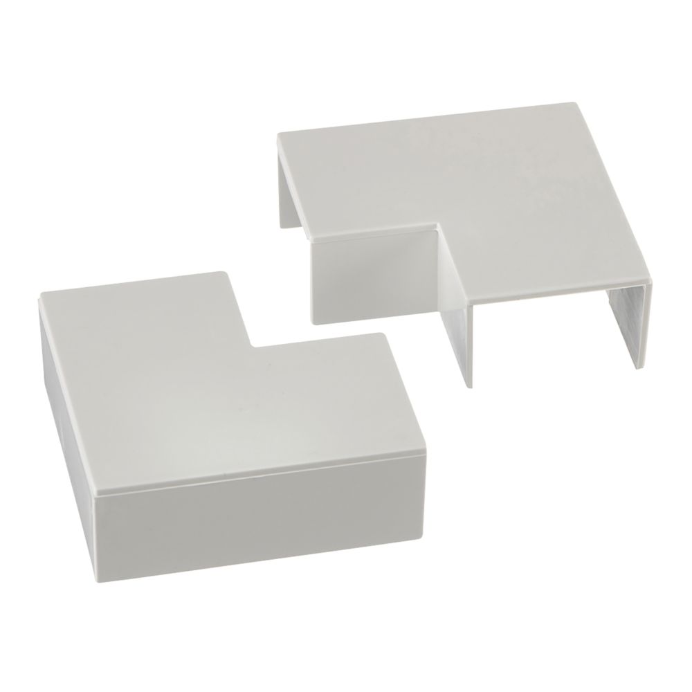 Image of Deta TTE Trunking Angles 38mm x 25mm 2 Pack 