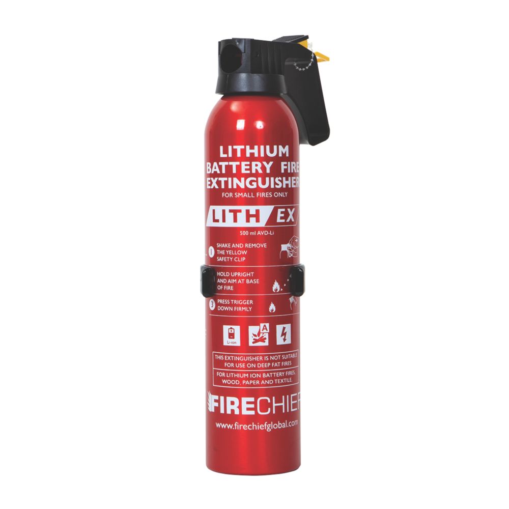Image of Firechief FLE500 AVD Aerosol Fire Extinguisher 500ml 