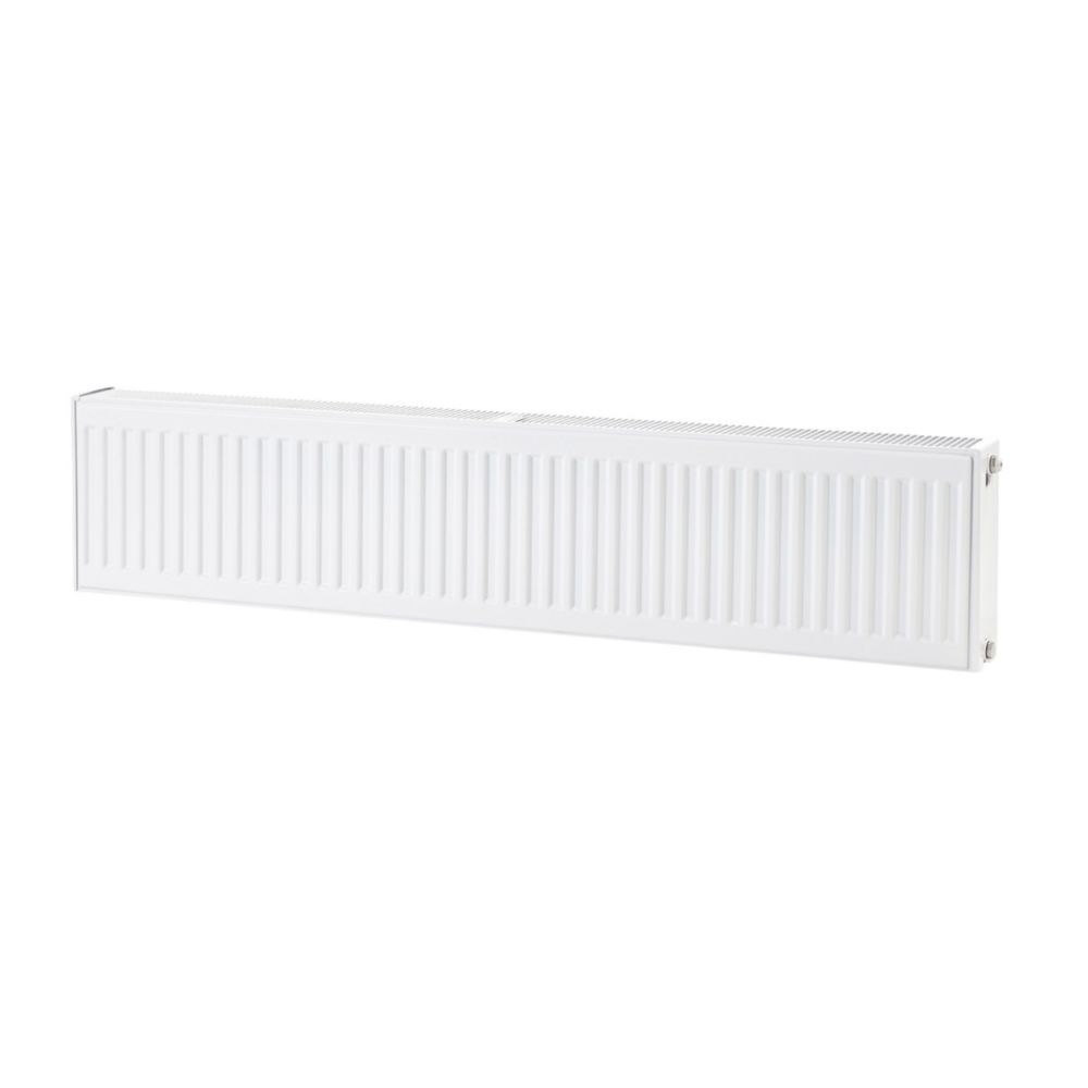 Image of Flomasta Type 22 Double-Panel Double Convector Radiator 300mm x 1800mm White 5815BTU 