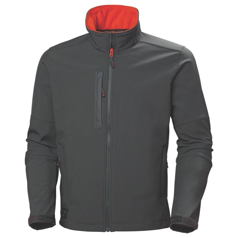 Image of Helly Hansen Kensington Softshell Jacket Dark Grey Medium 39" Chest 
