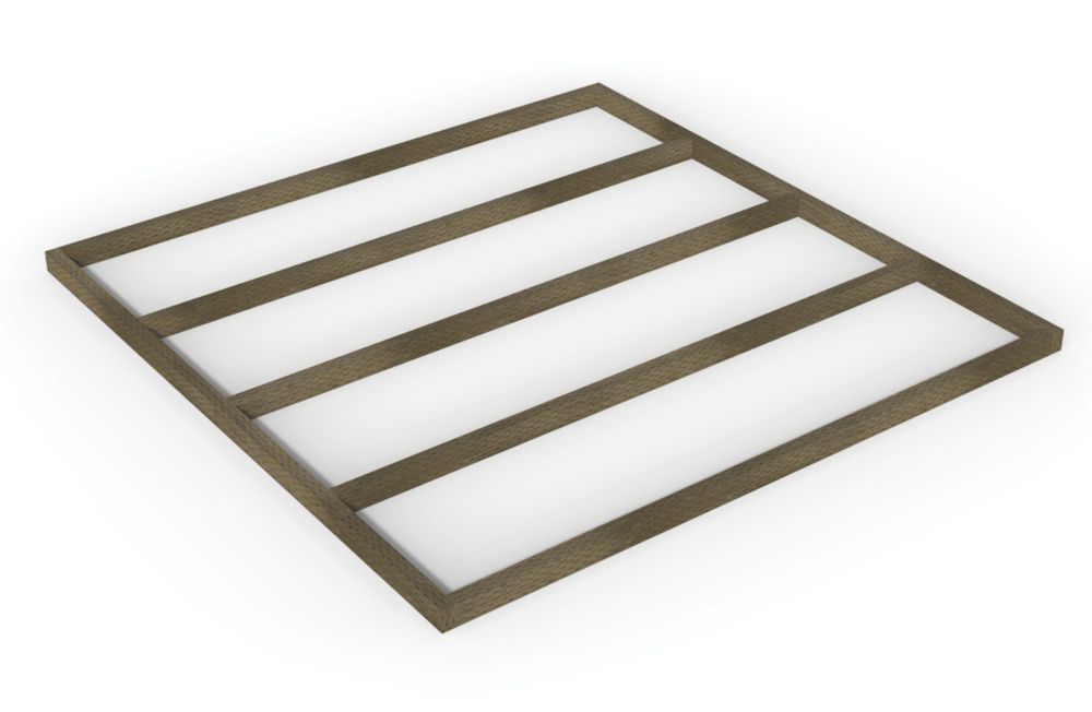 Image of Forest SBP66MHD 8' x 8' Timber Shed Base 