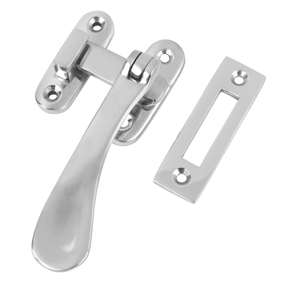 Image of Smith & Locke LH/RH Victorian Casement Fastener Polished Chrome 