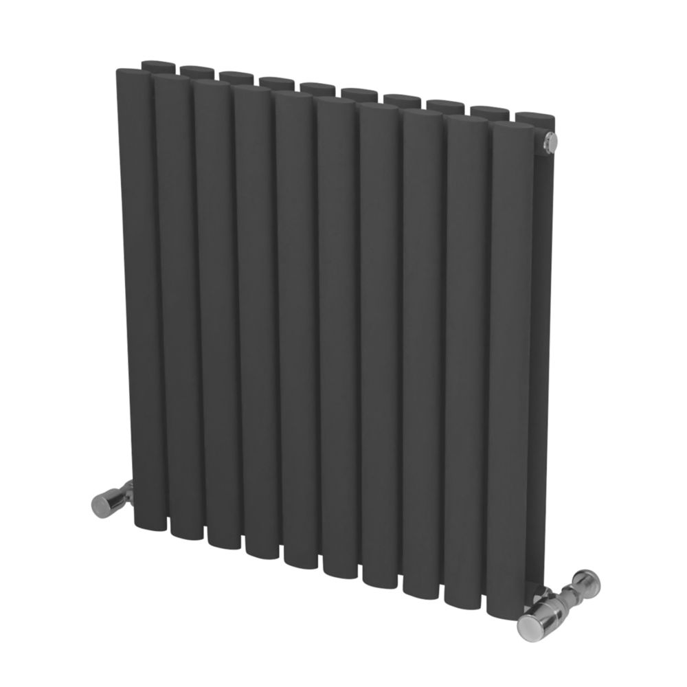 Image of Ximax Fortuna Designer Radiator 600mm x 584mm Anthracite 2287BTU 