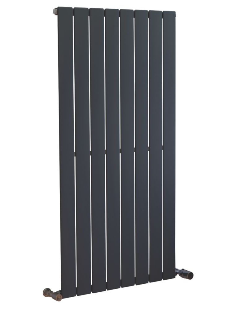 Image of Ximax Oceanus Horizontal or Vertical Designer Radiator 1200mm x 595mm Anthracite 