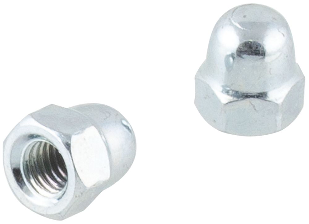 Image of Easyfix Carbon Steel Dome Nuts M6 100 Pack 