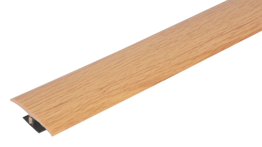 Image of Vitrex Light Oak Variable Height Wood/Laminate Floor Threshold 0.9m 