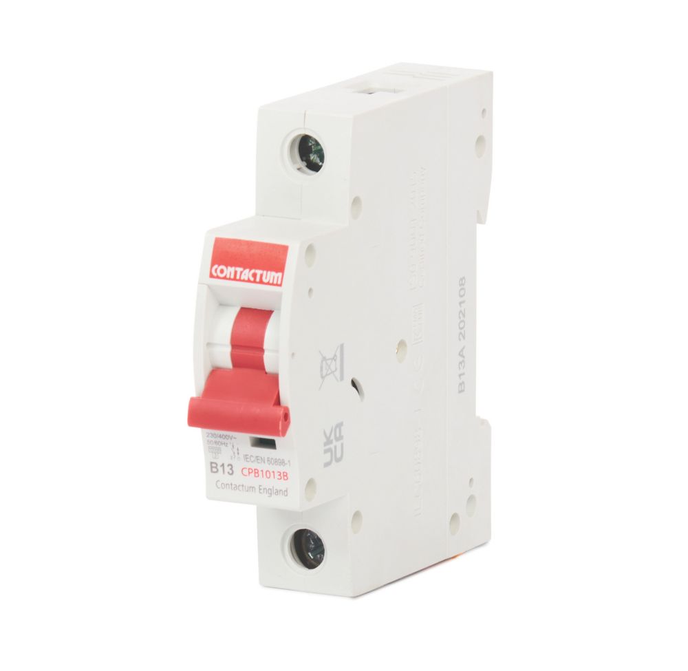 Image of Contactum Defender 13A SP Type B MCB 