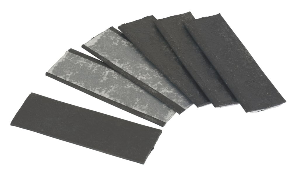 Image of Flexifire Graphite Intumescent Hinge Pads 100mm 6 Pack 