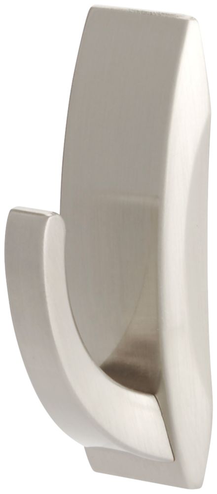 Image of Command Silver Self-Adhesive Bathroom Hook Small 