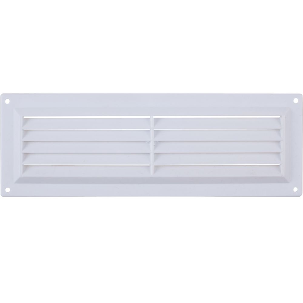 Image of Map Vent Gas Louvre Vent White 229mm x 76mm 