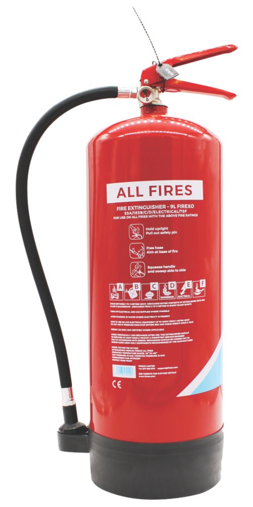 Image of Firexo All Fires Fire Extinguisher 9Ltr 