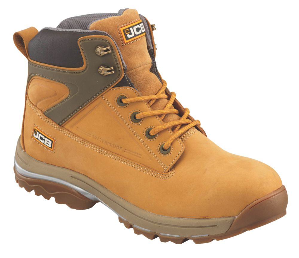 Image of JCB Fast Track Safety Boots Honey Size 12 
