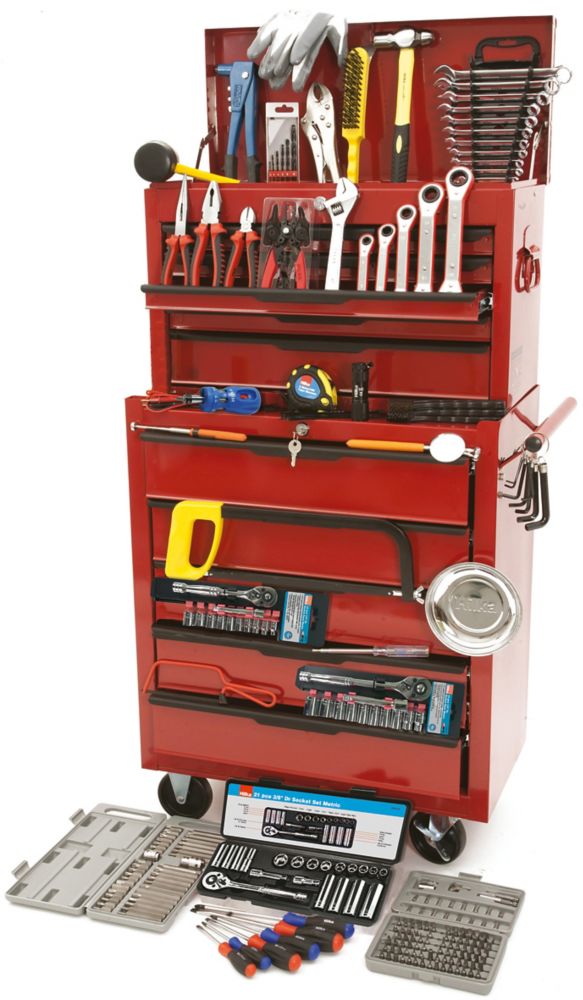 Image of Hilka Pro-Craft Professional Mechanics Tool Kit 270 Pieces 