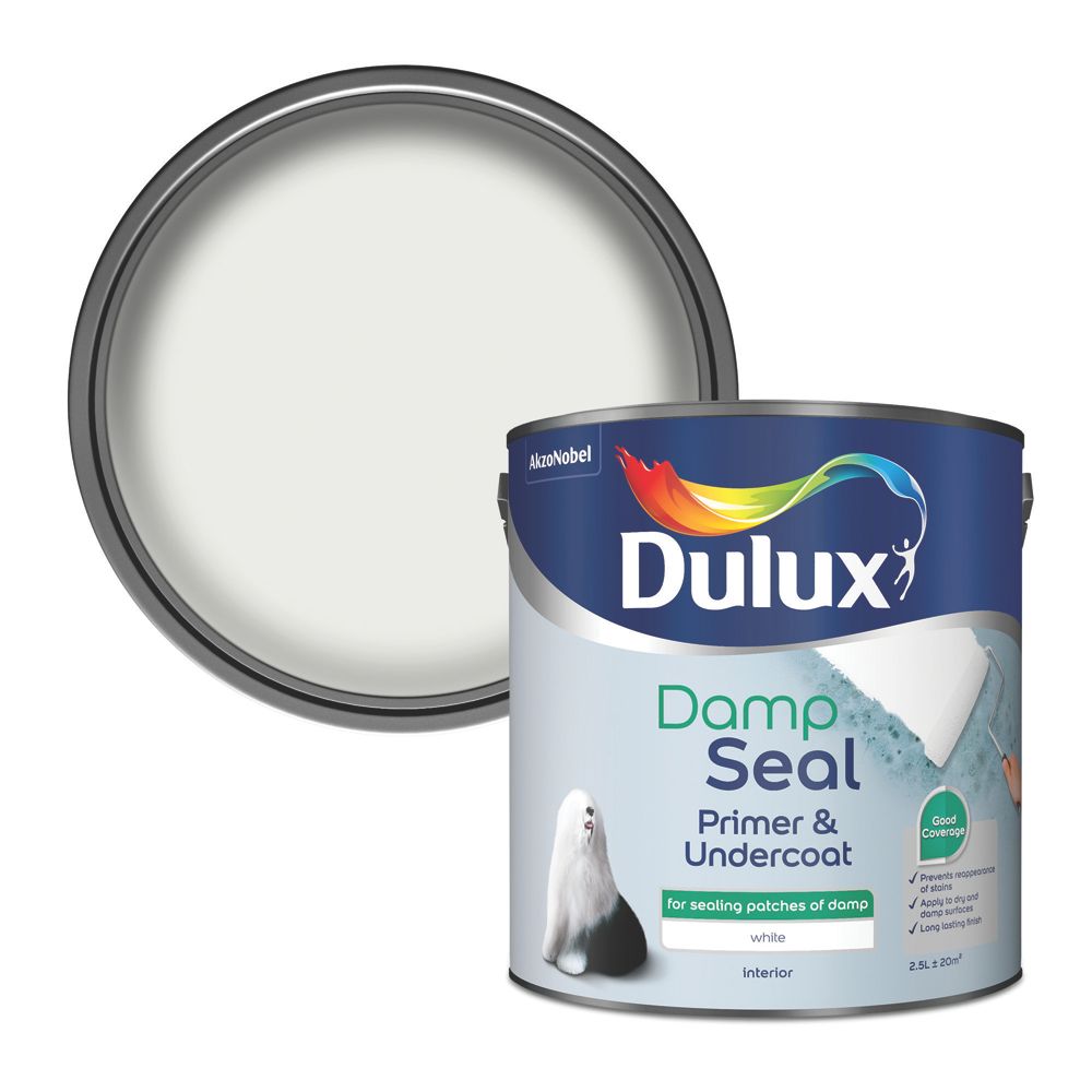 Image of Dulux Damp Seal White 2.5Ltr 