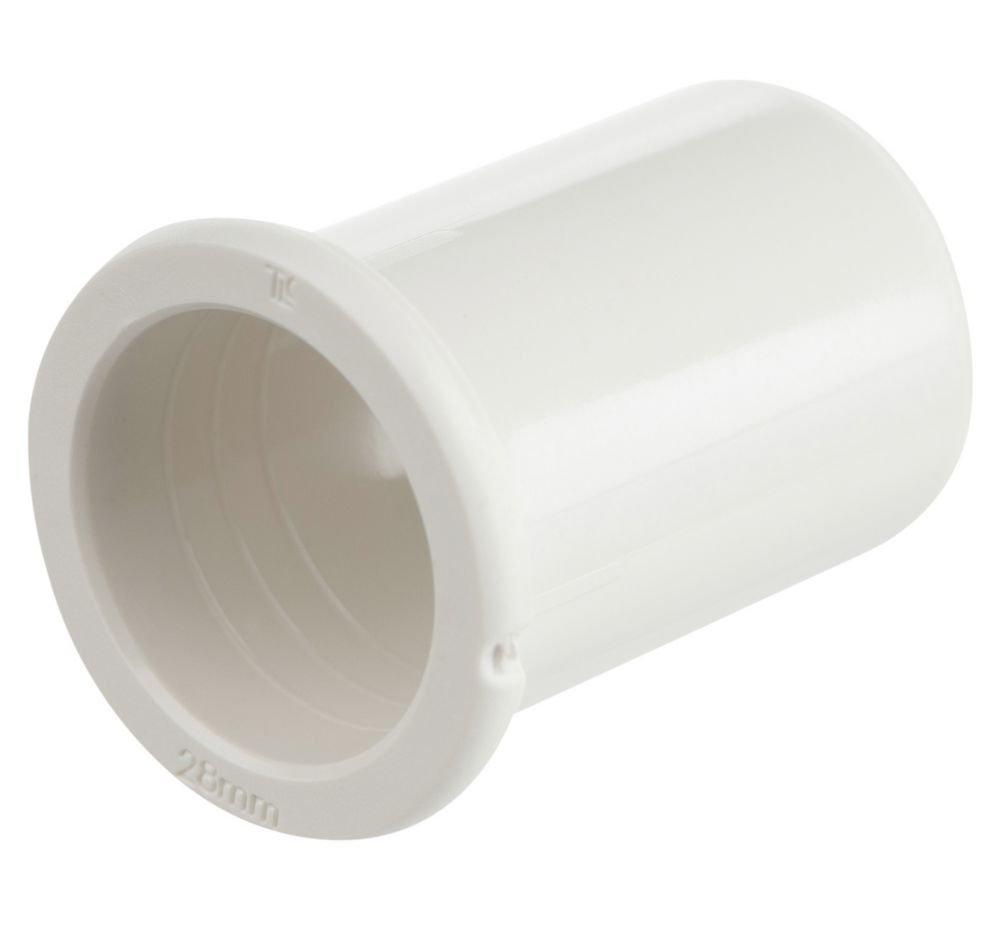 Image of Flomasta STS28M Plastic Push-Fit Pipe Insert 28mm 10 Pack 
