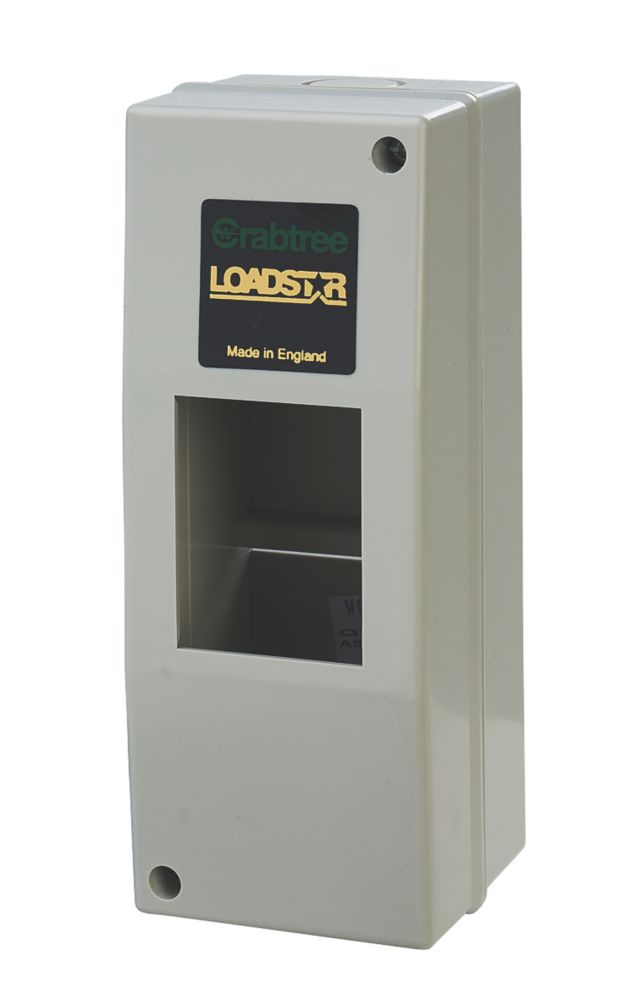 Image of Crabtree 18GP2S IP20 2-Module Unpopulated DIN Enclosure 