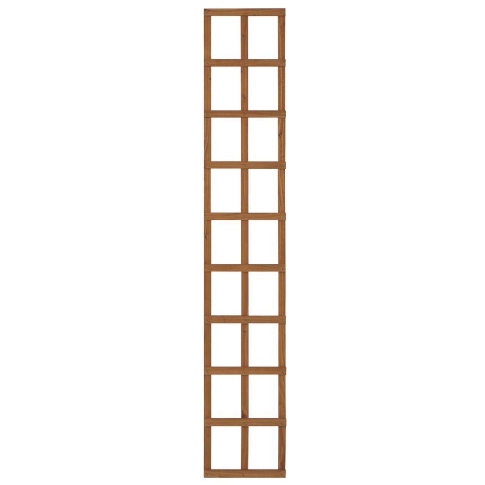 Image of Forest Softwood Rectangular Trellis 1' x 6' 4 Pack 